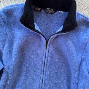 Periwinkle Blue 90's Black Diamond Fleece